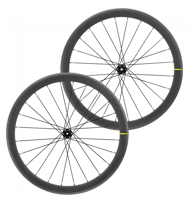 MAVIC COSMIC PRO CARBON UST DISC NO TYRE WHEELSET