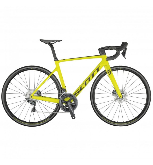 Scott Addict Rc 30 Road Bike-Yellow 2021